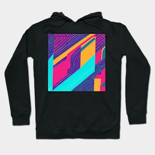 Retro Abstract Art Hoodie